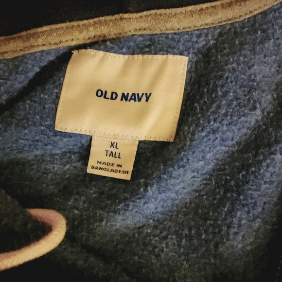Big and Tall Old Navy Blue Jacket - Picture 2 of 2